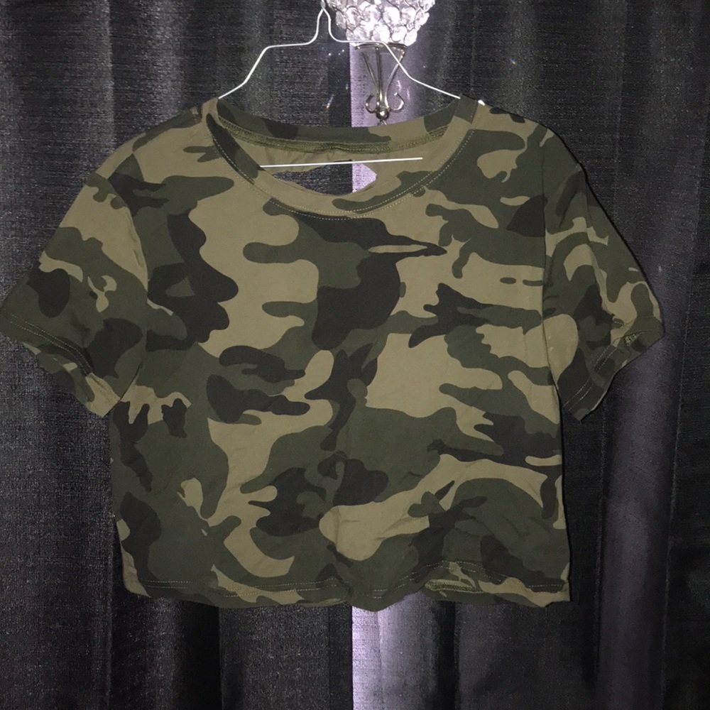 Camp crop top